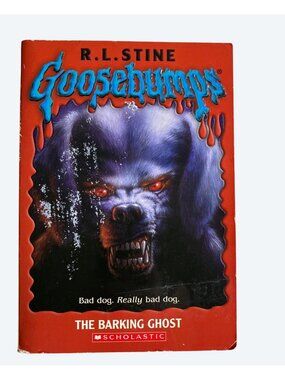 Goosebumps The Barking Ghost By R.L. Stine Scholastic Paperback Horror Book